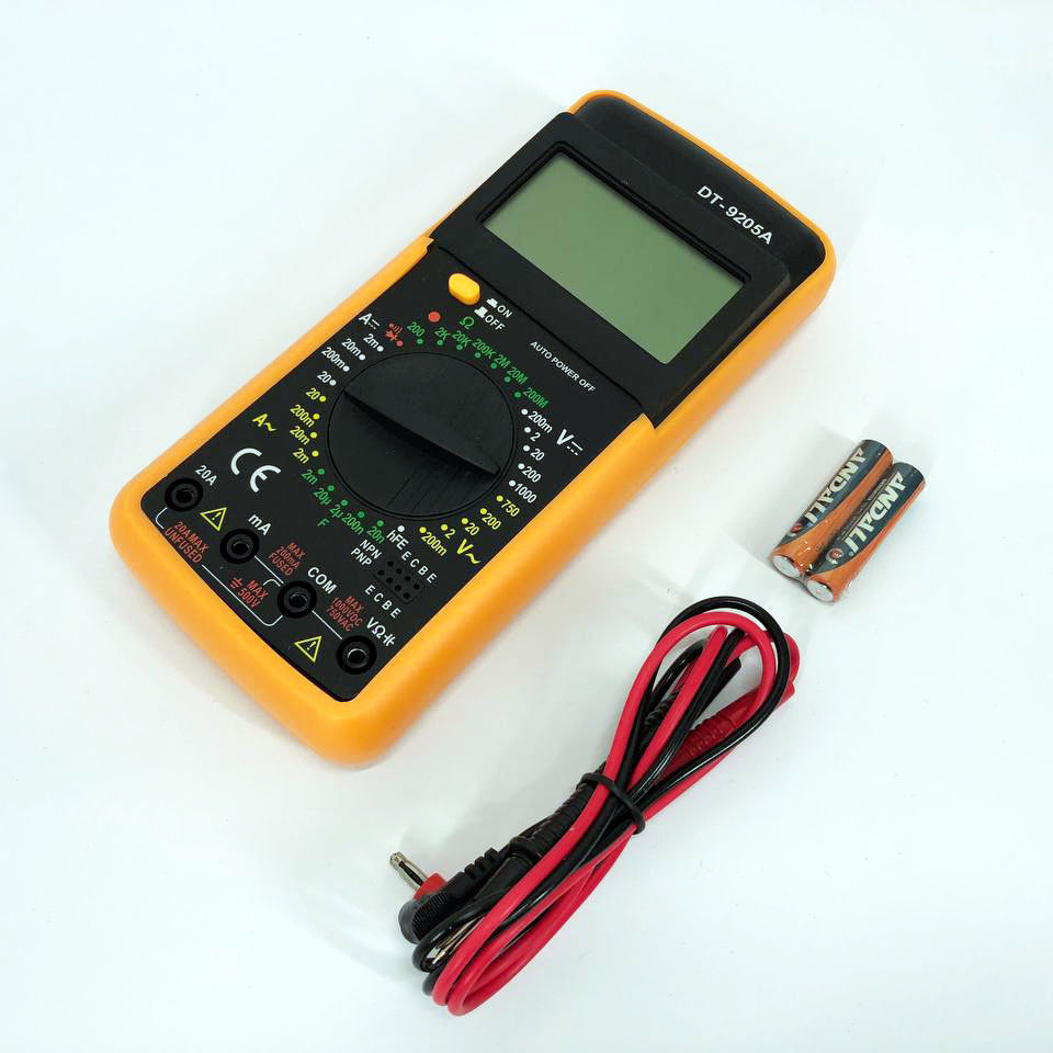Хороший мультиметр для дома Digital Multimeter DT9205A, Точный тестер напряжения, Мультиметр бытовой LB-59 Львов - изображение 13