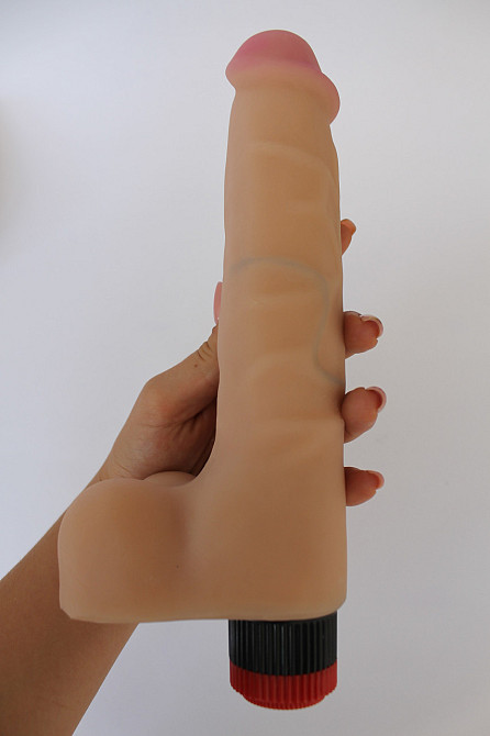 Вібратор EGZO Ciberskin V001 ( 22,5 см х 4,5 см ) Sex Aura Київ - фото 3