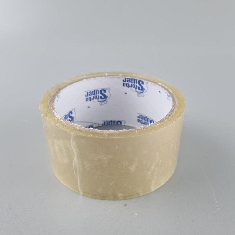 Скотч упаковочный прозрачный 36мк 45мм 33метров 