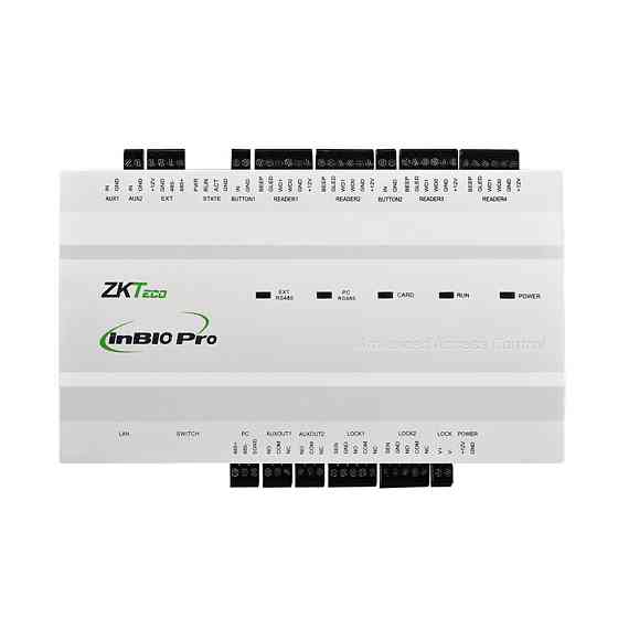 Біометричний контролер для 2 дверей ZKTeco inBio260 Pro Киев