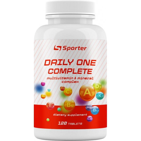 Витаминно-минеральный комплекс Sporter Daily One Complete 120 tabs Луцк - изображение 1