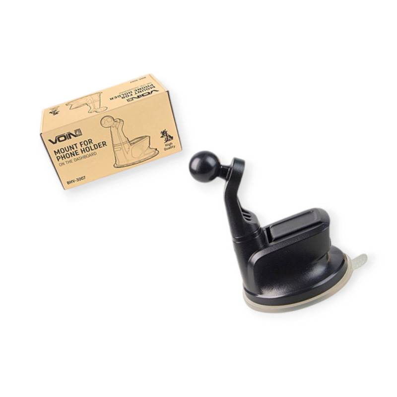 Кронштейн для тримача мобільного телефону на присосці, коротка ніжка Мукачево - фото 1