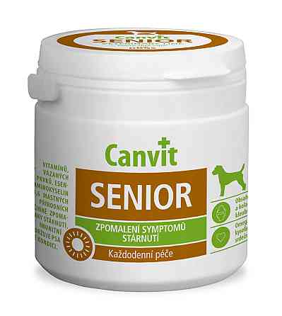 Canvit Senior (Канвіт Сеньєр) вітамінна харчова добавка для собак віком від 7 років 100 р. Запоріжжя