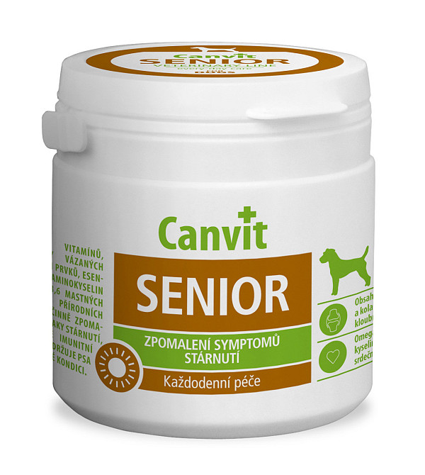 Canvit Senior (Канвіт Сеньєр) вітамінна харчова добавка для собак віком від 7 років 100 р. Запоріжжя - фото 1
