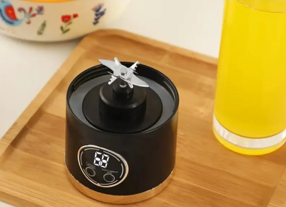 Портативний блендер 450 мл: 3 швидкості, USB-зарядка, 10 лез – свіжі смузі будь-де Одеса - фото 4