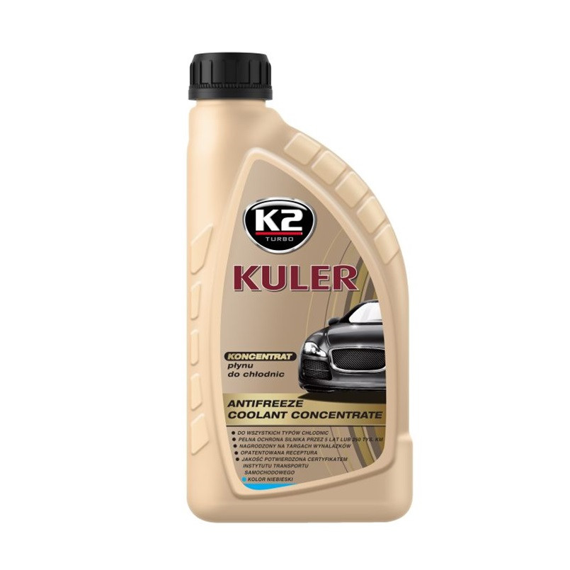 Антифриз K2 Kuler Long Life G11 синий концентрат 1л Львов - изображение 1