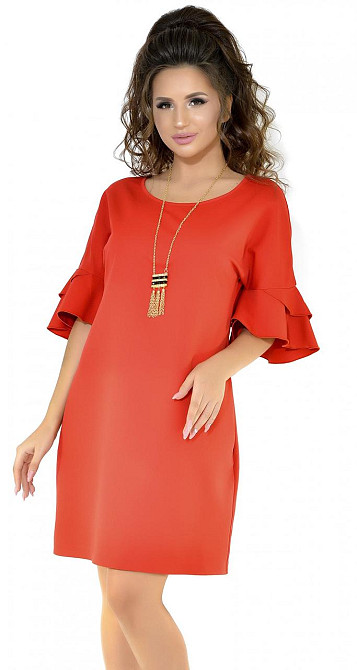 Красивое свободное платье большого размера (42) Киев - изображение 1