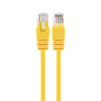 Патч-корд 2м UTP cat 6 CCA yellow Cablexpert (PP6U-2M/Y) Вінниця - фото 1