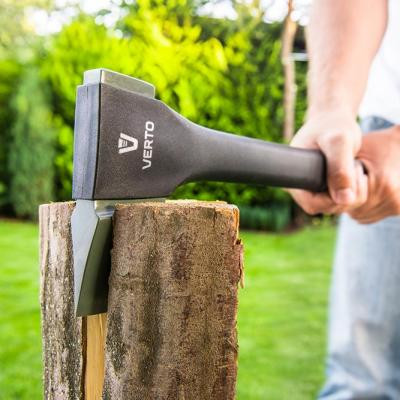 Топор Verto 620 г, обух 410 г, рукоятка из стекловолокна, 14" (05G100) Винница - изображение 3