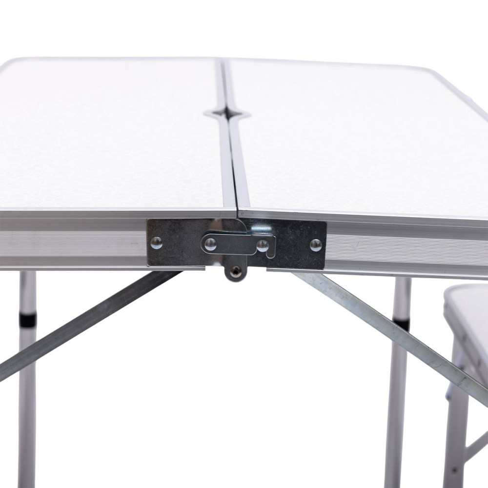 Lugi Комплект туристичний стіл + 2 лавки складні меблі Білий Lugi JY-9060W Коломыя - изображение 8