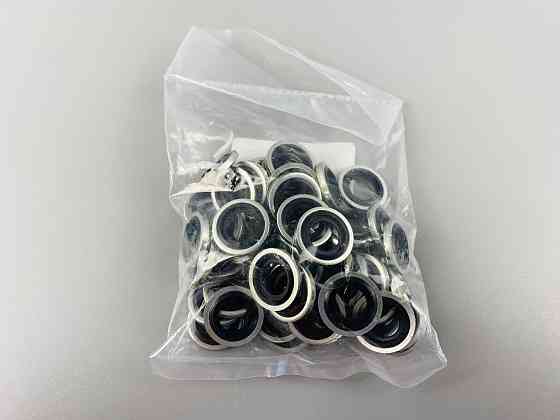 Шайба з гумовим кільцем NBR всередині 10 мм, для гідравліки, олії, води, повітря. Мукачево