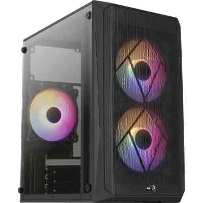 Корпус AeroCool CS-107-A-BK-v2 Black 600W (ACCX-PC14002.11) Вінниця
