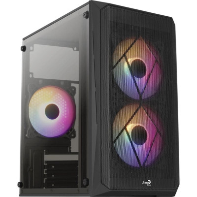 Корпус AeroCool CS-107-A-BK-v2 Black 600W (ACCX-PC14002.11) Вінниця - фото 1