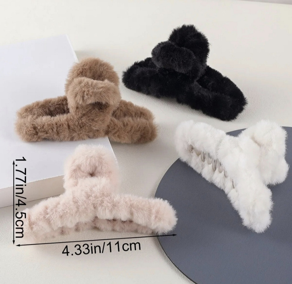 Шпилька крабік зі штучного хутра Смела - изображение 13