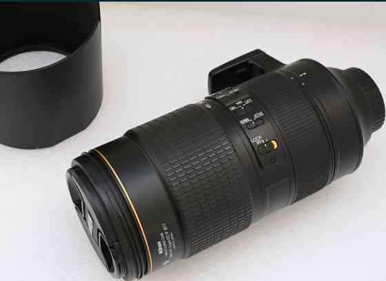 Объектив: Nikkor AF-S 80-400mm. F/4.5-5.6 G ED VR. Киев