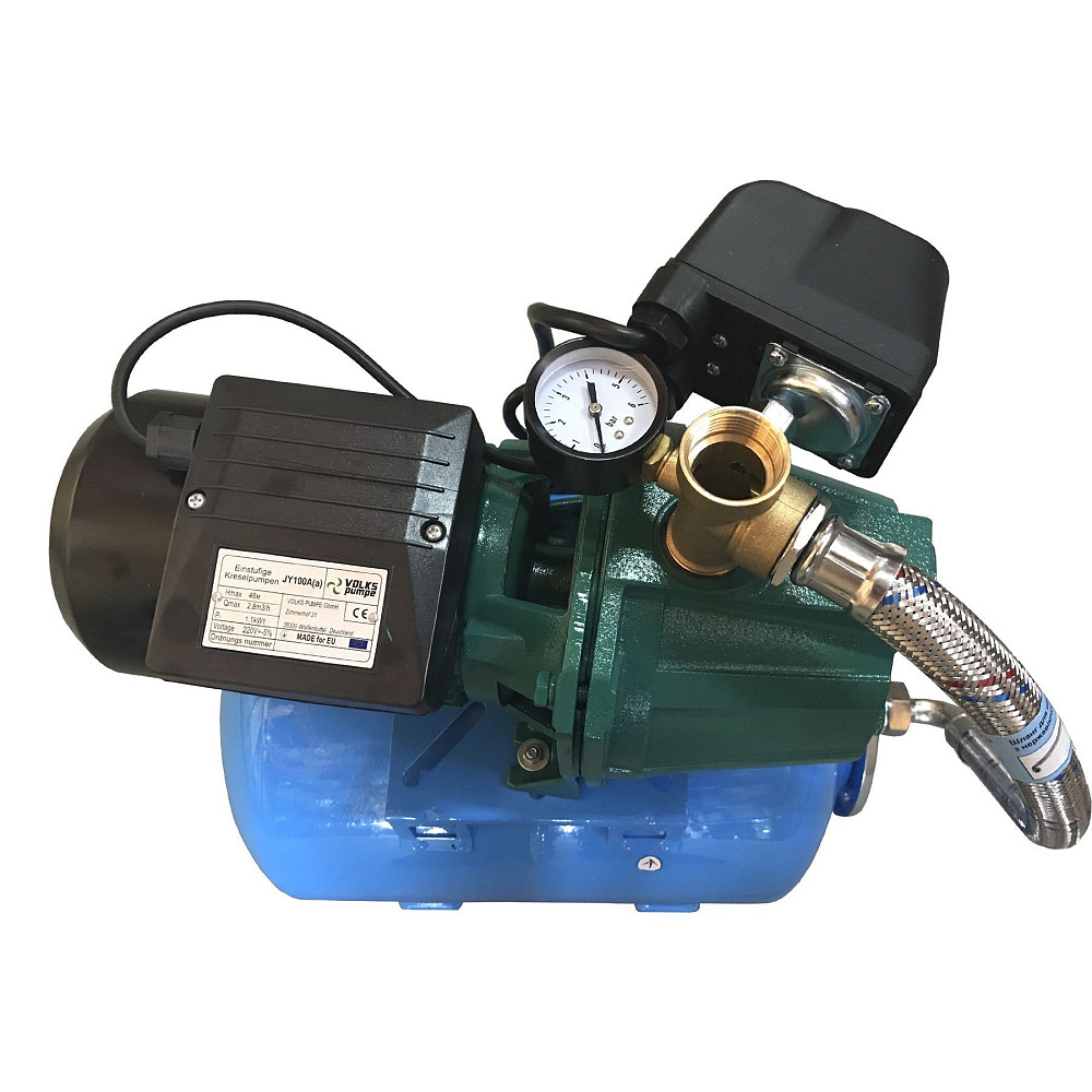 Насосна станція VOLKS pumpe  JY100A(a)-24 1,1кВт чавун короткий (складена) на  гребінці Тернополь - изображение 2