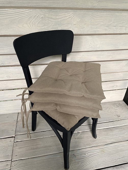 Подушка для стільців (38x38х5 см) Decorator Sawana колір бежевий 84-034 Київ - фото 6