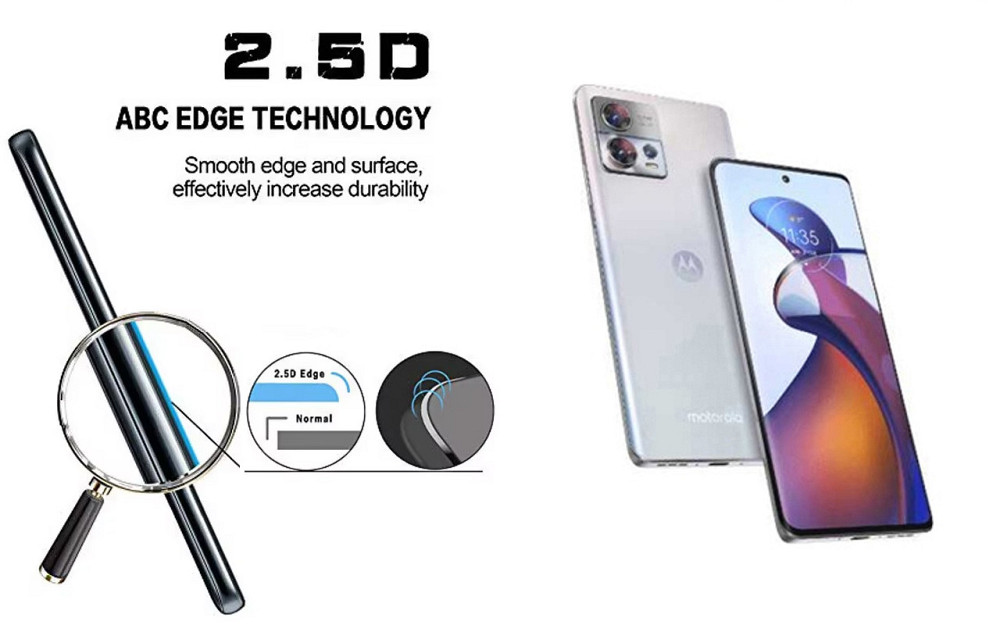 Защитное стекло ArmorGlass для Motorola Edge 30 Fusion – устойчивое к царапинам и ударам Киев - изображение 2