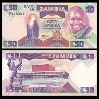 Замбия / Zambia 50 Kwacha (1986-88) Pick 28a UNC Полтава - изображение 1