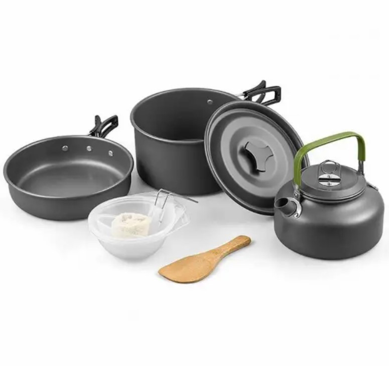 Набір туристичної посуду Cooking Set DS-308 8148 Винница - изображение 1