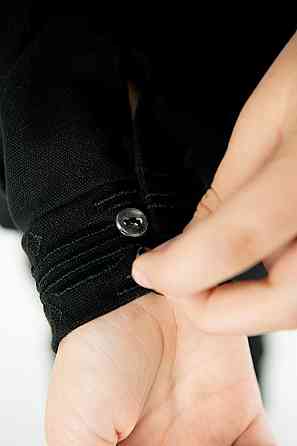 Вишиванка для хлопчиків, лляна, чорна, топ Київ