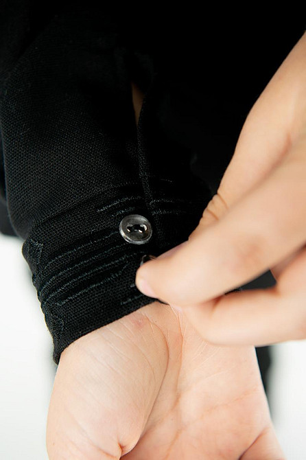 Вишиванка для хлопчиків, лляна, чорна, топ Київ - фото 4