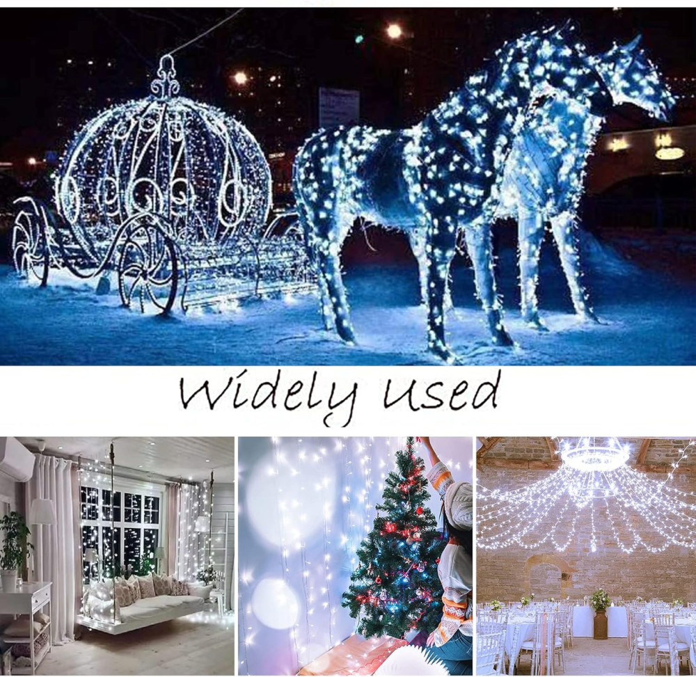 Гірлянда Lezonic Outdoor Fairy Lights 12 м — холодне світло, що створює атмосферу преміум простору Київ - фото 6