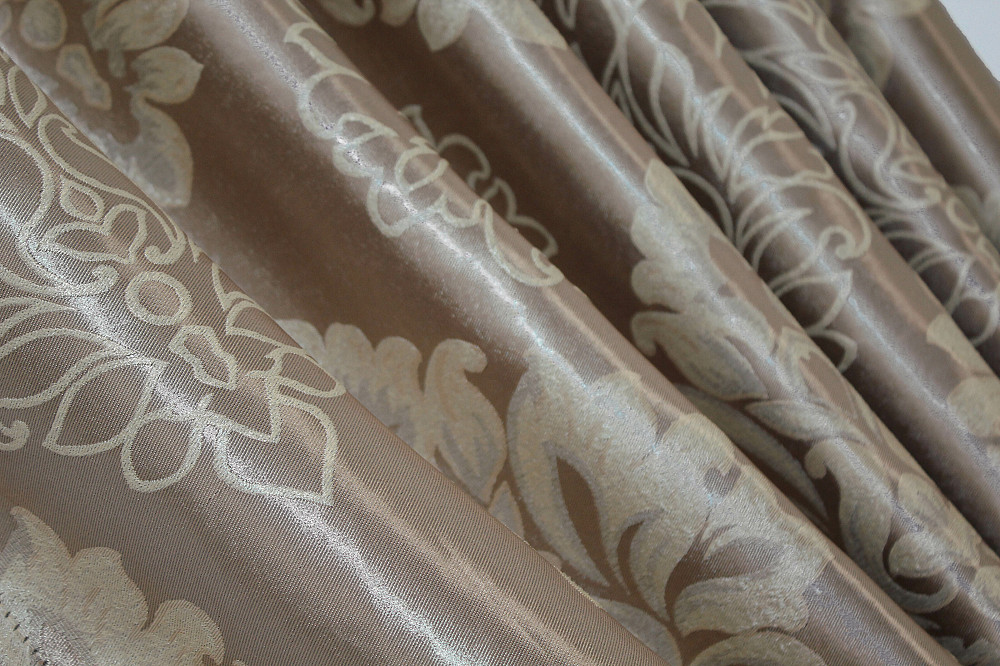 Двостороння тканина блекаут-софт, колекція "Корона" колір карамельний з бежевим 1280ш (А) Київ - фото 1