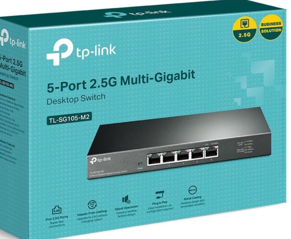 TP-Link TL-SG105-M2 UN v2.0 | Комутатор | Multi-Gigabit | Гігабітний. Харків - фото 4