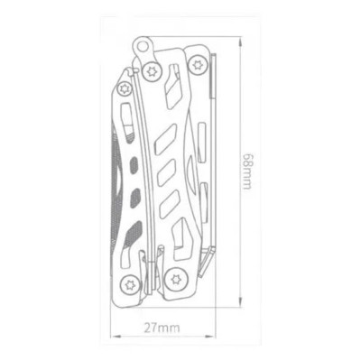 Мультитул NexTool Mini Flagship чорний (NE20122) Вінниця - фото 2