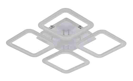 Люстра світлодіодна акрилова стельова 6110-4 WT 74W Коломия