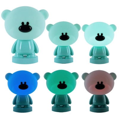 Нічник Kite Світильник LED з акумулятором Bear, зелений (K24-490-2-4) Вінниця - фото 4