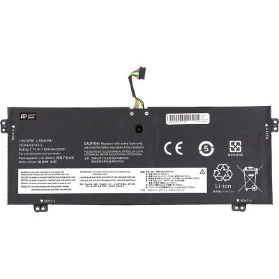 Акумулятор до ноутбука LENOVO Yoga 720-13IKB (L16C4PB1) 7.7V 7100mAh PowerPlant (NB482160) Вінниця - фото 1