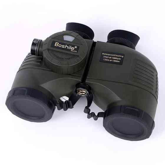 Бінокль Boshile 10х50 Admiral з далекомірною сіткою + компас Вінниця