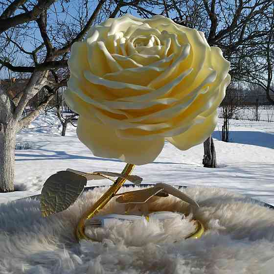 Світильник-нічник "Троянда на золоті" Дніпро