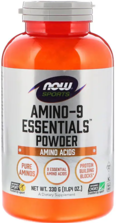 Амінокислоти ЕАА незамінні Now Foods Amino-9 Essentials 330 г Київ