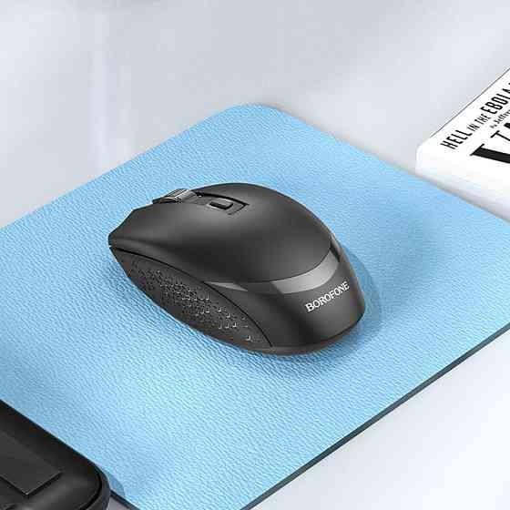 Миша бездротова BOROFONE BG7 Platinum 2.4G business mouse, колір чорний BG7B Одеса