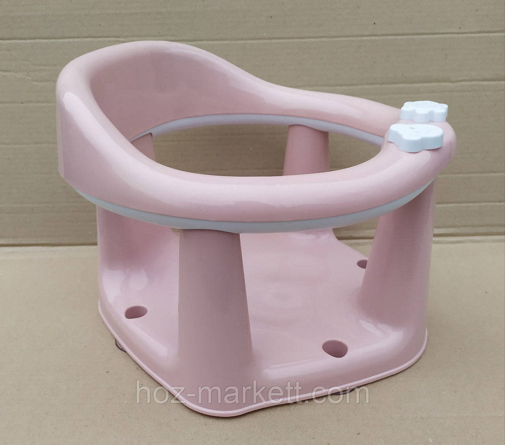 Сидіння у ванну дитяче для купання для дівчинки на присосках Харків - фото 4
