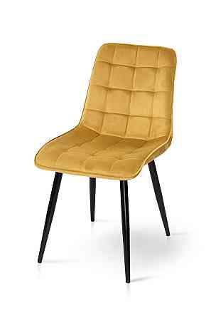 Стілець Віллі чорний /велюр карі Киев