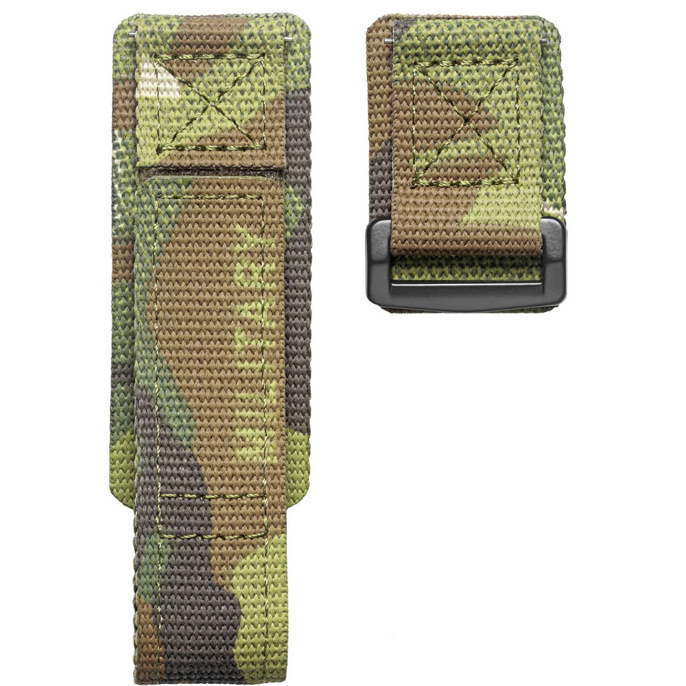 Ремешок для часов Hemsut HS131 Military nylon Velcro Camo Green 20 mm SBR Киев - изображение 1