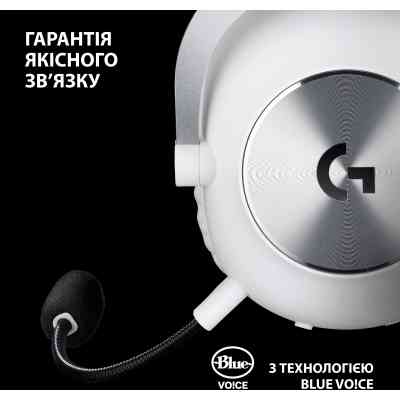 Навушники Logitech G Pro X 2 Lightspeed Wireless White (981-001269) Вінниця