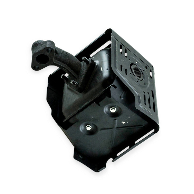 Глушитель мотоблок 188F с коленом на Мукачево - изображение 1