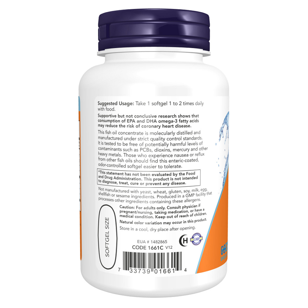 Ultra Omega-3 Fish Oil - 180 Softgels Луцк - изображение 3
