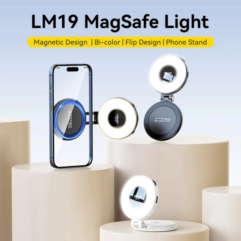 Відеосвітло Ulanzi  LM19 Magsafe Fill Light Black (L049GBB1 LM19) (L049GBB1) Київ - фото 2
