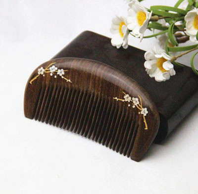 Гребень для волос натуральный сандал Киев - изображение 1