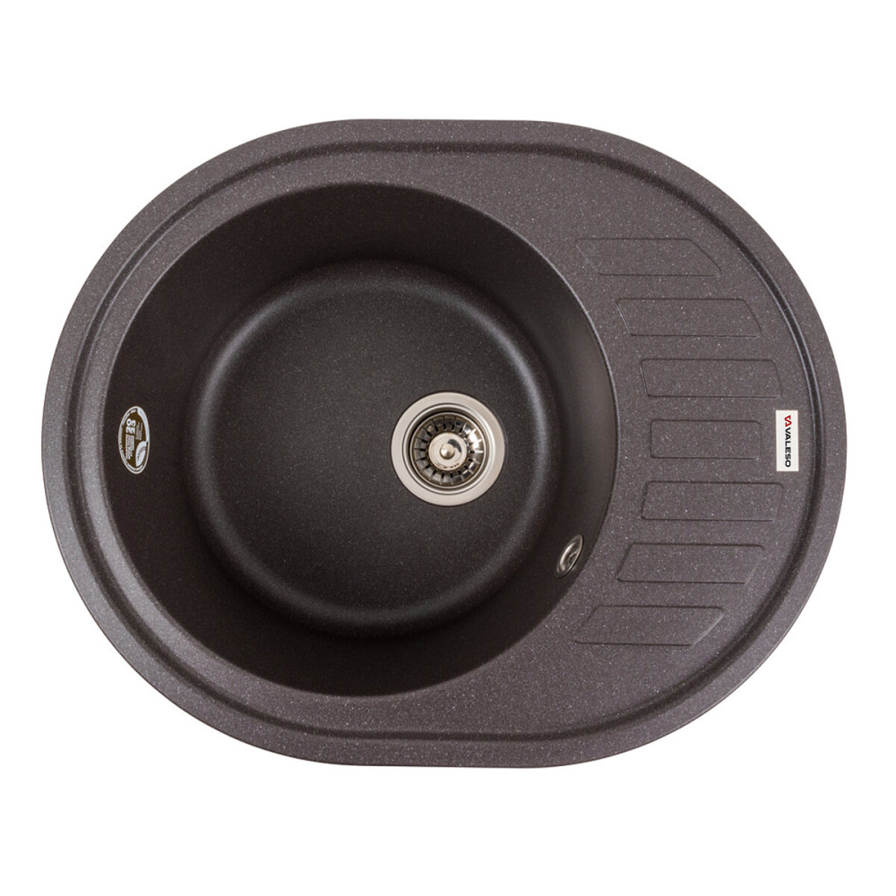 VALESO Гранітна мийка для кухні VALESO SOUL 6250 матова Гренадін Коломыя - изображение 1