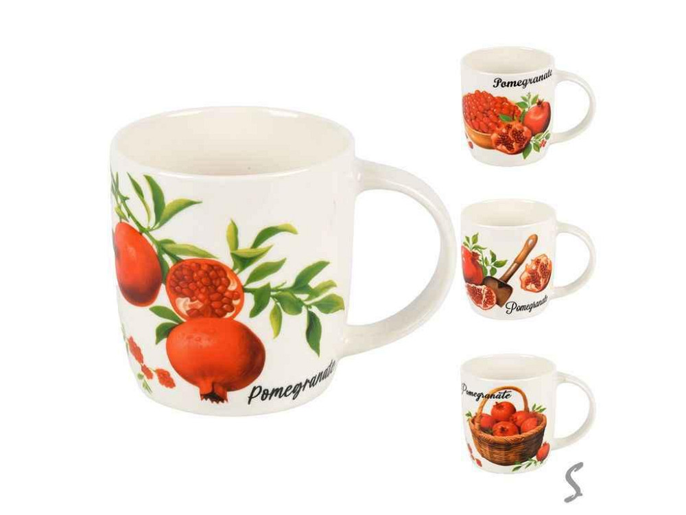 Чашка 330мл Pomegranate асорті R40663 ТМ STENSON Київ - фото 1