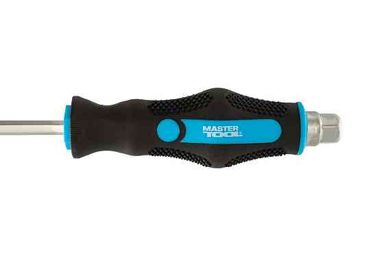 Викрутка ударна хрестова магнітна MASTERTOOL EXTERNAL HEX PH2х100 мм ручка з TPR покриттям 49-6210 Коломия