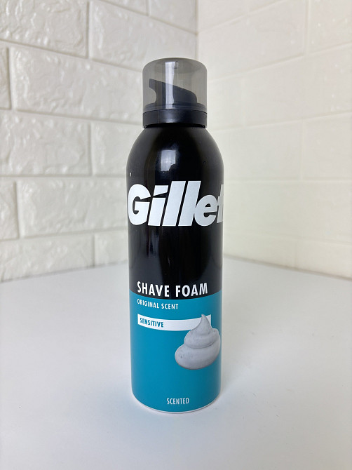 GILLETTE піна для гоління оріджінал для чутливої шкіри 200 мл Гостомель - изображение 1