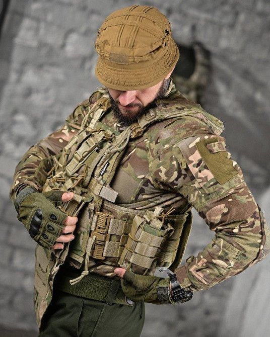 Якісна плитоноска Attack STATIX мультикам ДЛ6477 Одеса - фото 8